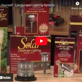 Do-it-Yourself : Landscape Lighting Options